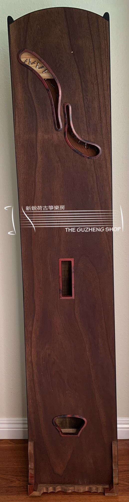 Excellent Guzheng For Beginners "Peaceful Pavilion" 唐响牌黑檀木高級古箏“靜亭”