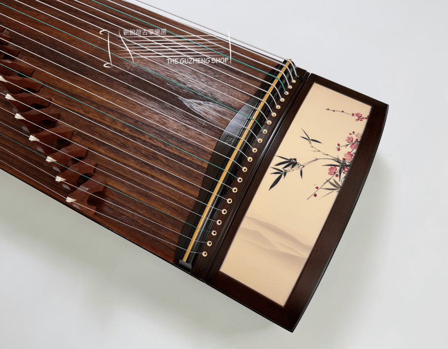 Full Size 21-String Guzheng JinYun Brand Model "Overjoyed" 21弦标准型古筝-金韵古筝“喜上眉梢”