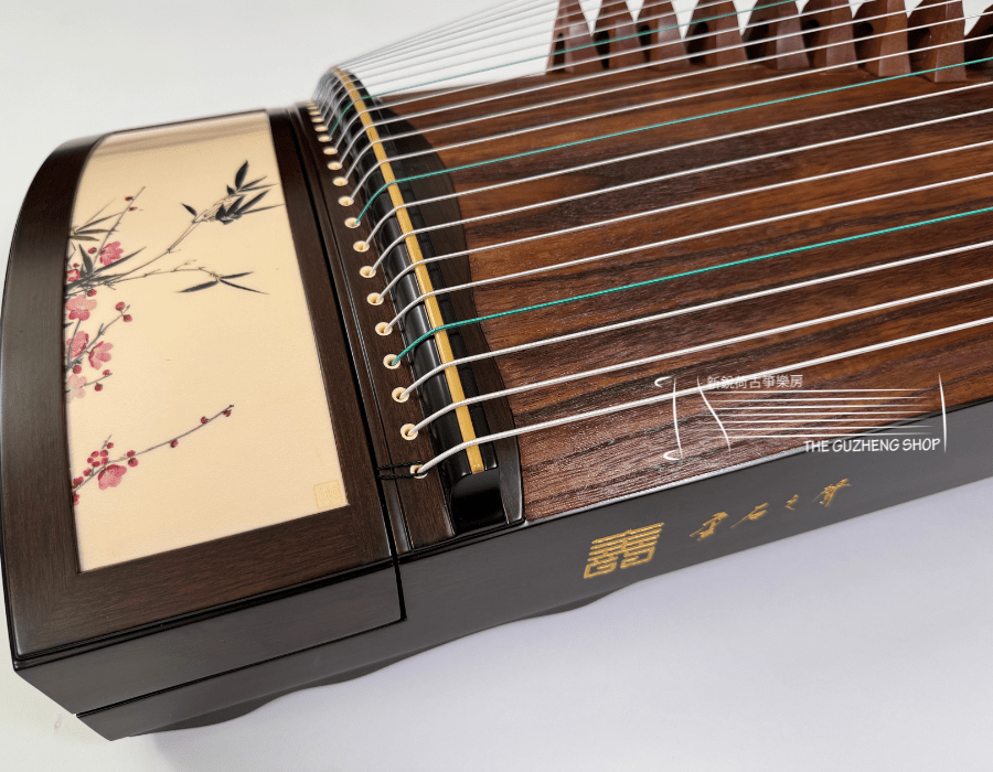 Full Size 21-String Guzheng JinYun Brand Model "Overjoyed" 21弦标准型古筝-金韵古筝“喜上眉梢”