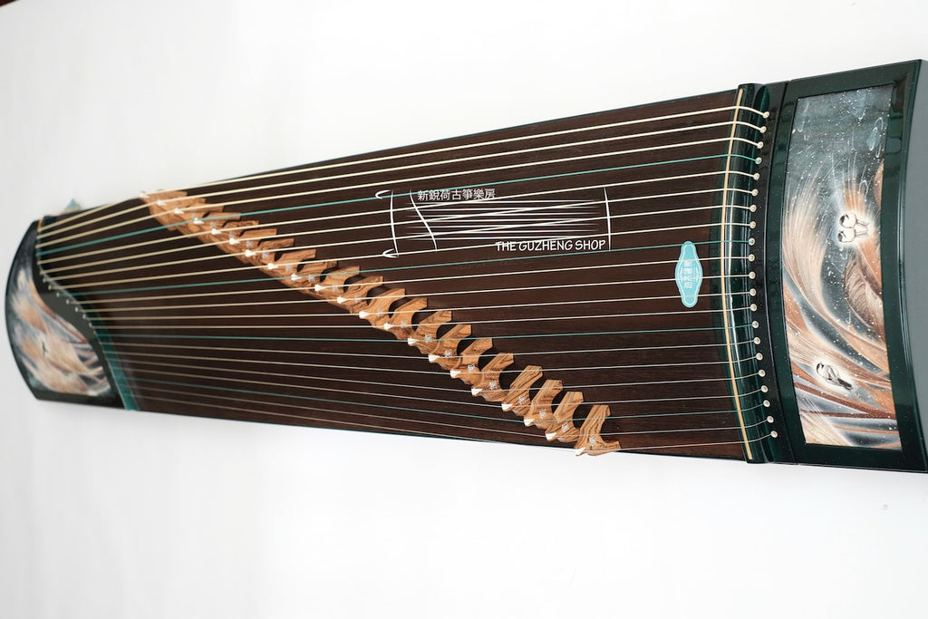 Beautiful Guzheng - Hai Tang Guo Yue “Bi Xi" Full Size Guzheng  海棠國樂古箏 ”碧玺“