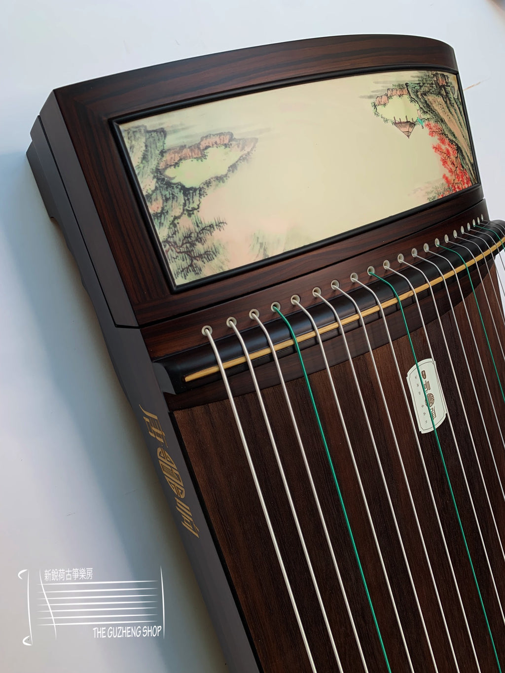 Excellent Guzheng For Beginners "Peaceful Pavilion" 唐响牌黑檀木高級古箏“靜亭”