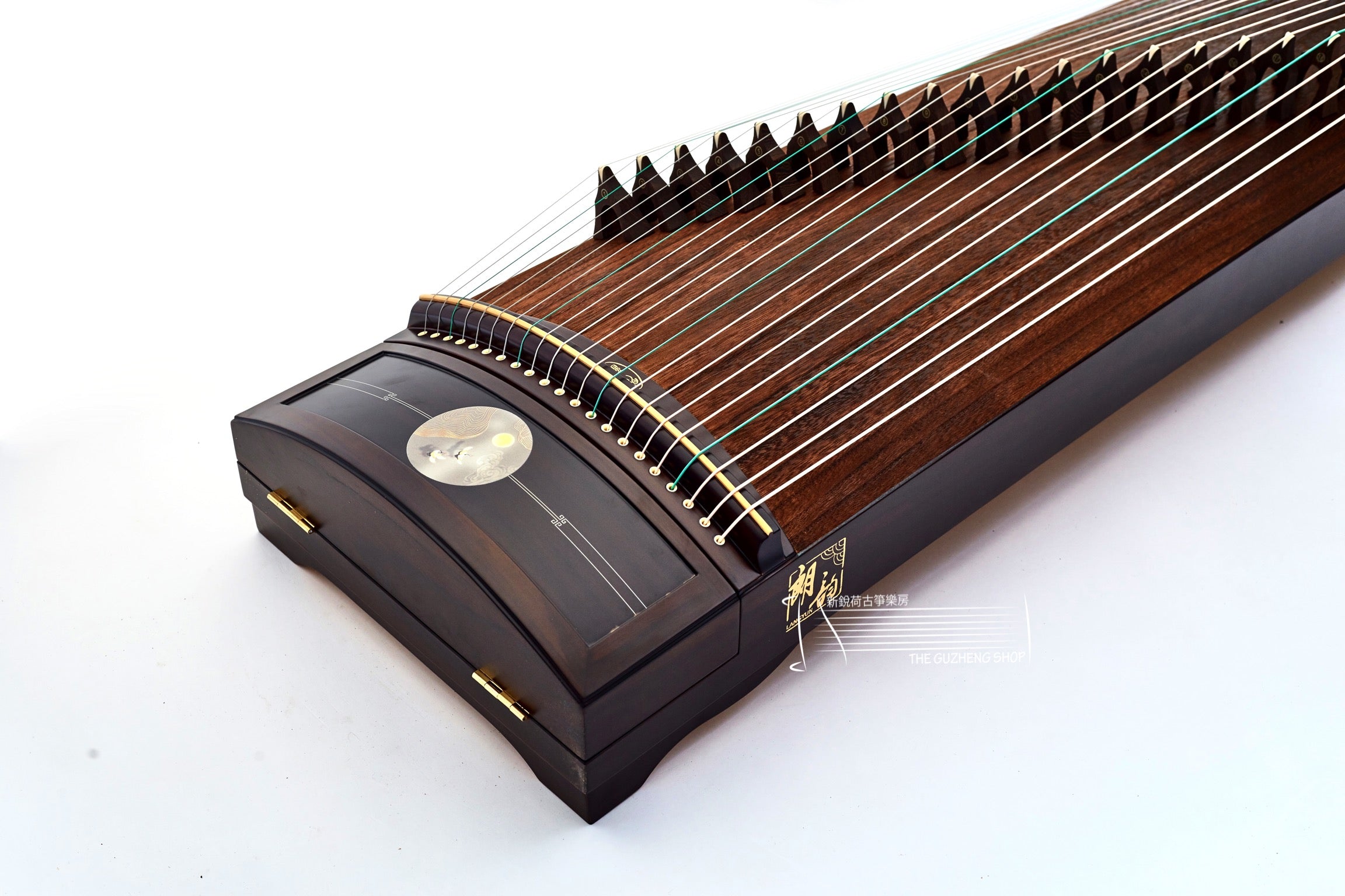 Langyun "Singing Crane" Guzheng 郎韻牌专业阔叶黄檀古筝 "鹤唳华亭"