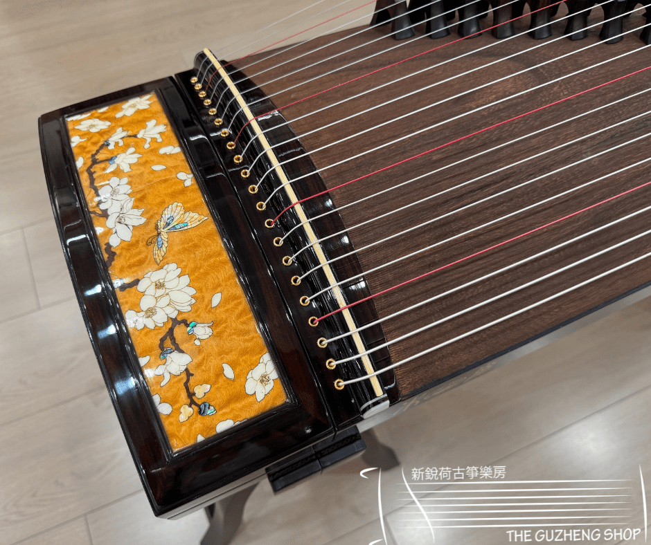 Zhuque Scarlet Bird Concert Grade Guzheng "Spring Blossoms and Autumn Harvest" 朱雀7系红花梨木古筝“春华秋实”