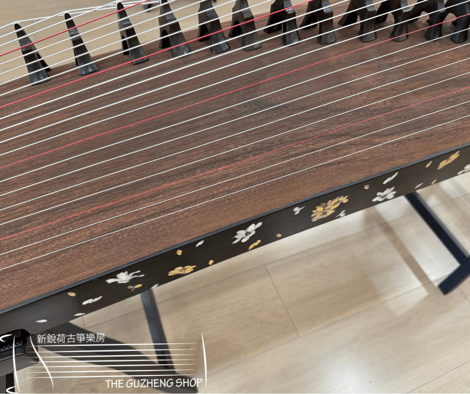 Zhuque Scarlet Bird Concert Grade Guzheng "Spring Blossoms and Autumn Harvest" 朱雀7系红花梨木古筝“春华秋实”
