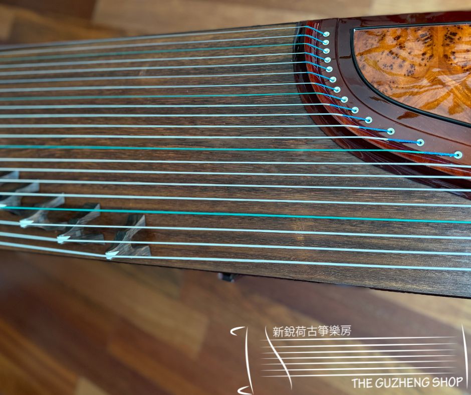 Concert Grade Golden Nanmu Guzheng Jin Yun Brand Model "Subtle Fragrance" 金丝楠木金韵古筝“暗香”