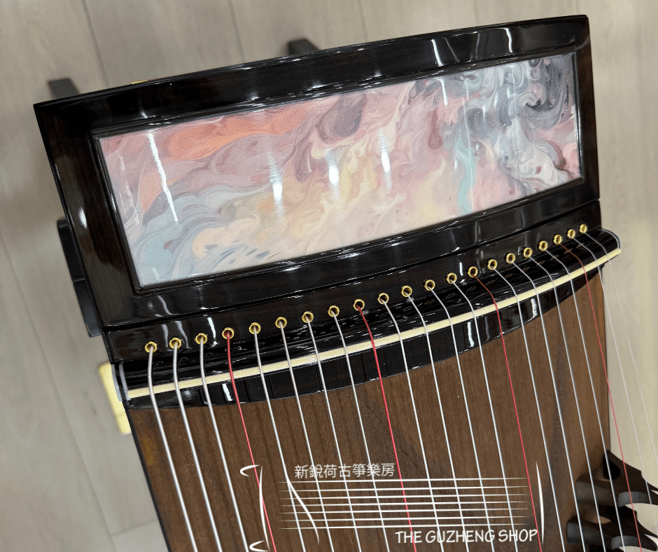 Zhuque "Scarlet Bird" Concert Grade Guzheng ”Hong Meng"朱雀亚花梨木6系专业古筝“鸿蒙”