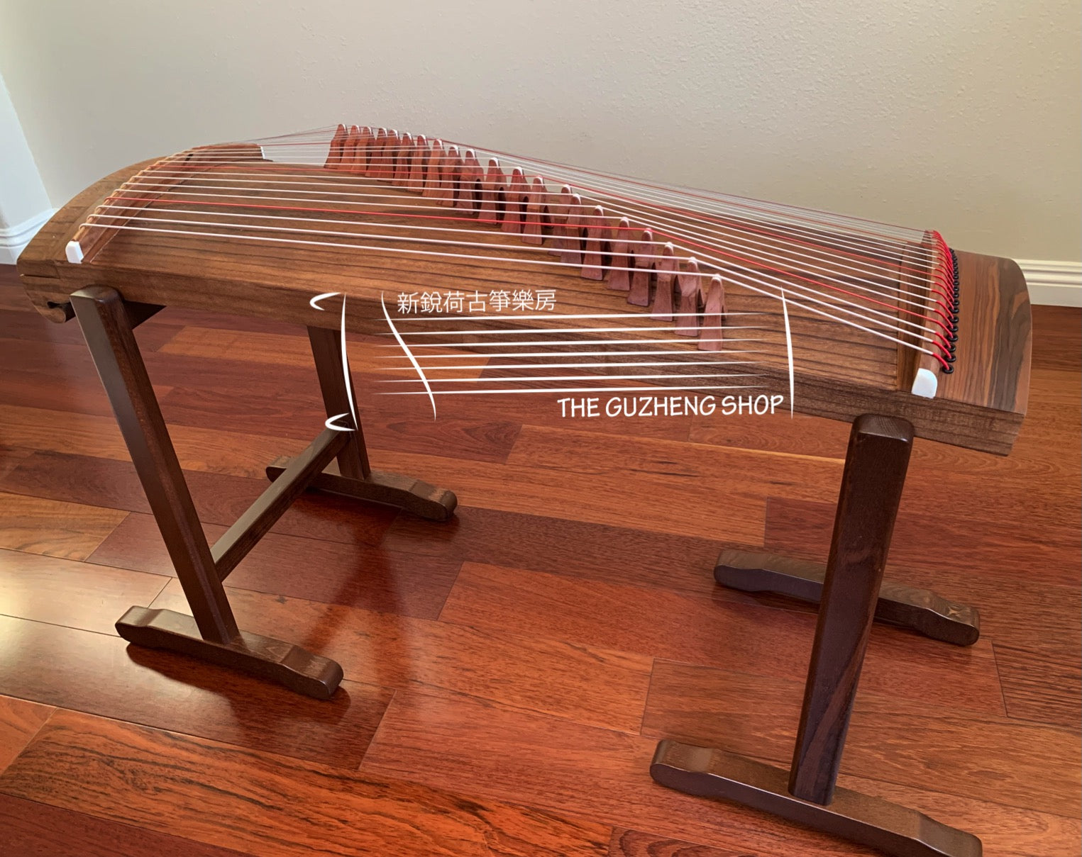 Two-piece Wooden H-Shaped Guzheng Stands H型木質古箏支架