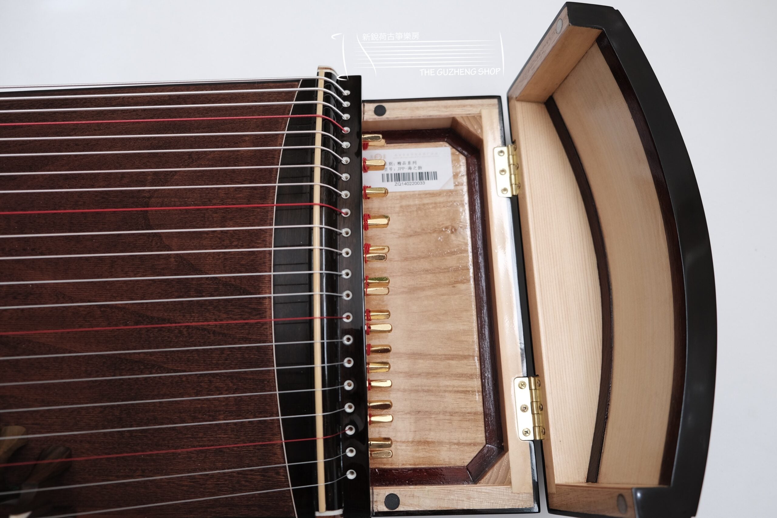 Flamed Maple Concert Grade Guzheng Zhuque "Rhyme of the Sea"  朱雀牌臻品古筝“海之韻”