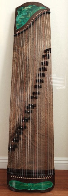 Mujiuchen Whole Carved Guzheng 木九辰古筝  木九辰140厘米整木挖旅行筝“北冥”