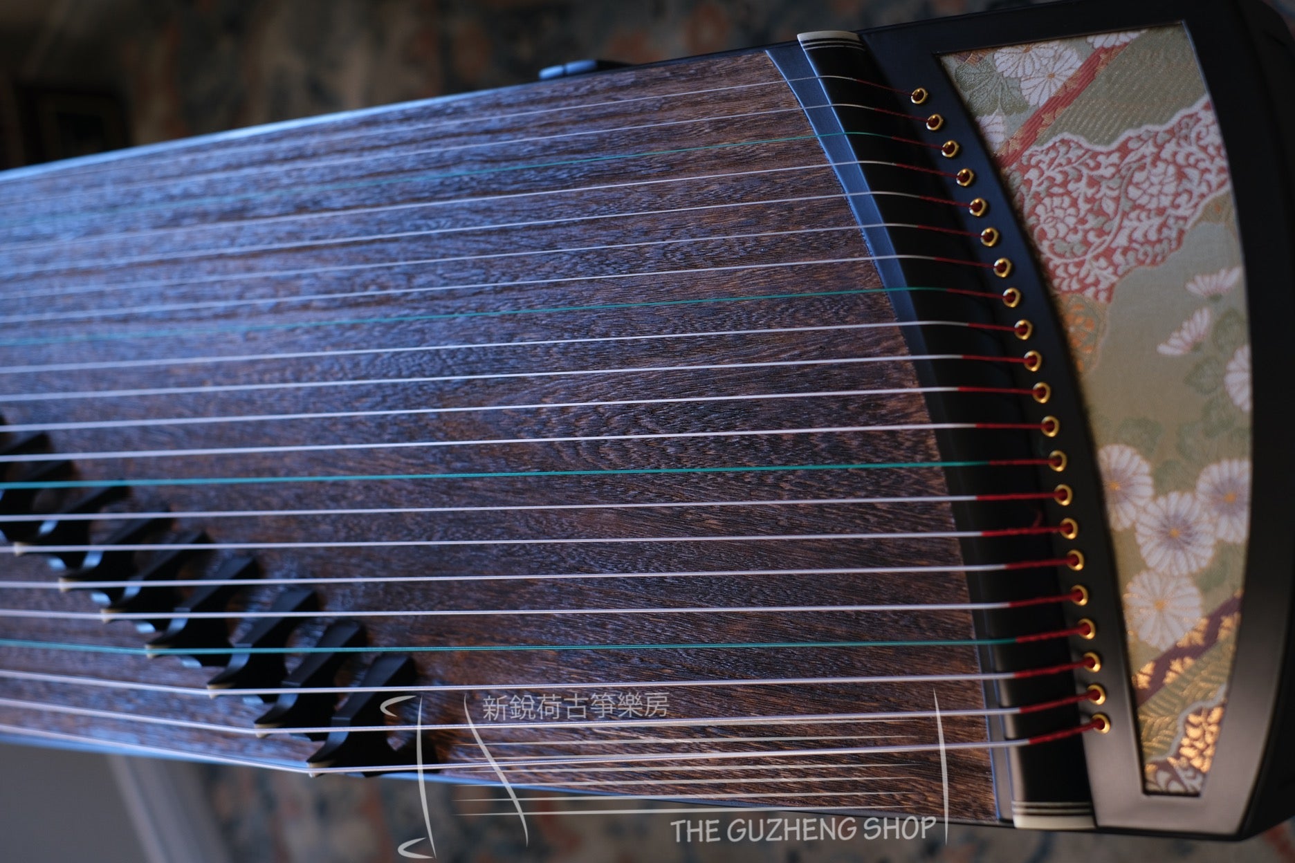 "Shangpin" Travel Size Guzheng 53" Premium Whole-Carved Travel Size Guzheng  尚品牌135cm挖箏級小古箏