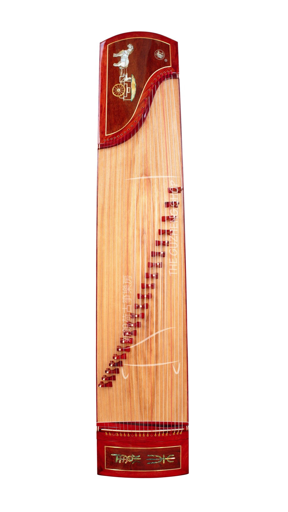 Ultra Luxury Guzheng - Zhuque Model 011A Collection Grade 朱雀牌011A型臻品收藏级古筝