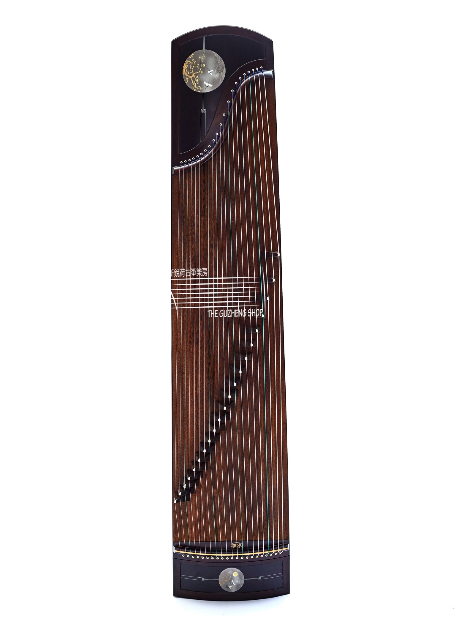 Langyun "Singing Crane" Guzheng 郎韻牌专业阔叶黄檀古筝 "鹤唳华亭"
