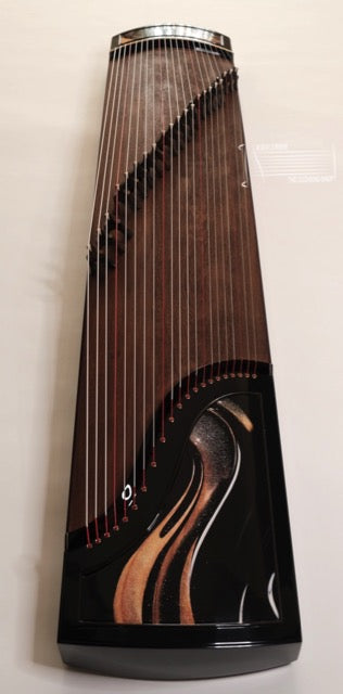 Zhuque (Scarlet Bird)  Guzheng "Colorful Wind" 朱雀牌古筝 "流风"