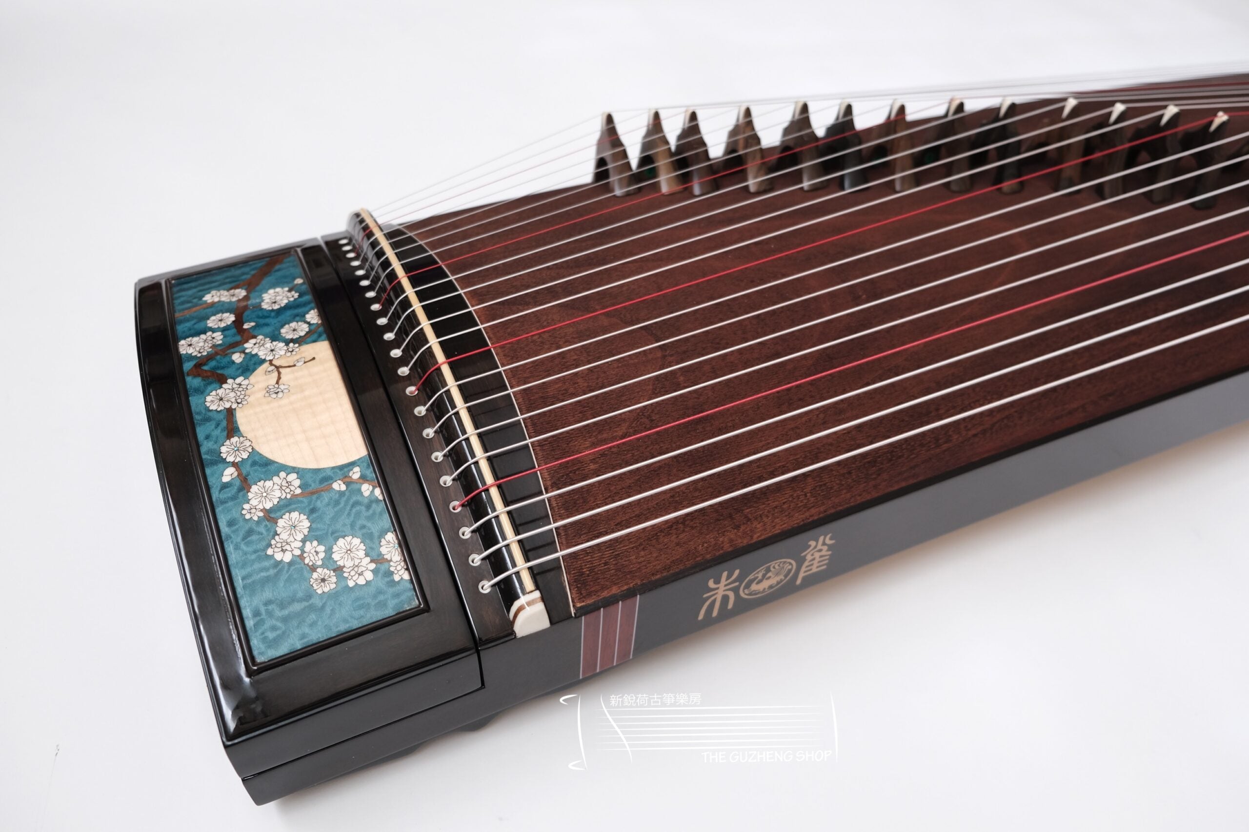 Flamed Maple Concert Grade Guzheng Zhuque "Rhyme of the Sea"  朱雀牌臻品古筝“海之韻”