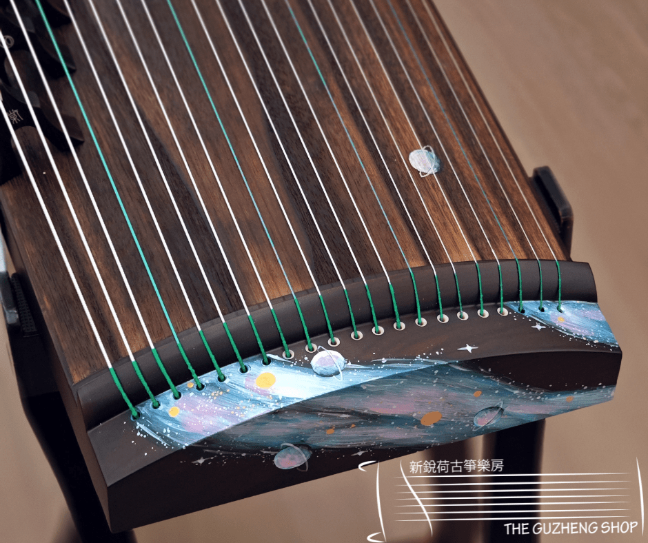 Hai Tang Guo Yue "Butterfly Dream" 43 inch Travel-Size Guzheng 海棠國樂110cm小旅行箏“夢蝶”