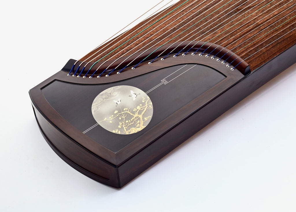 Langyun "Singing Crane" Guzheng 郎韻牌专业阔叶黄檀古筝 "鹤唳华亭"