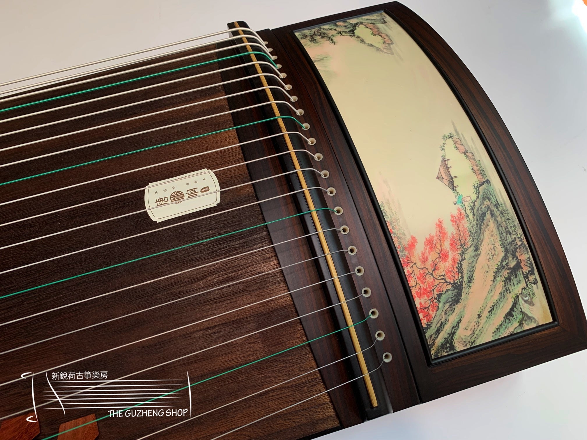 Excellent Guzheng For Beginners "Peaceful Pavilion" 唐响牌黑檀木高級古箏“靜亭”
