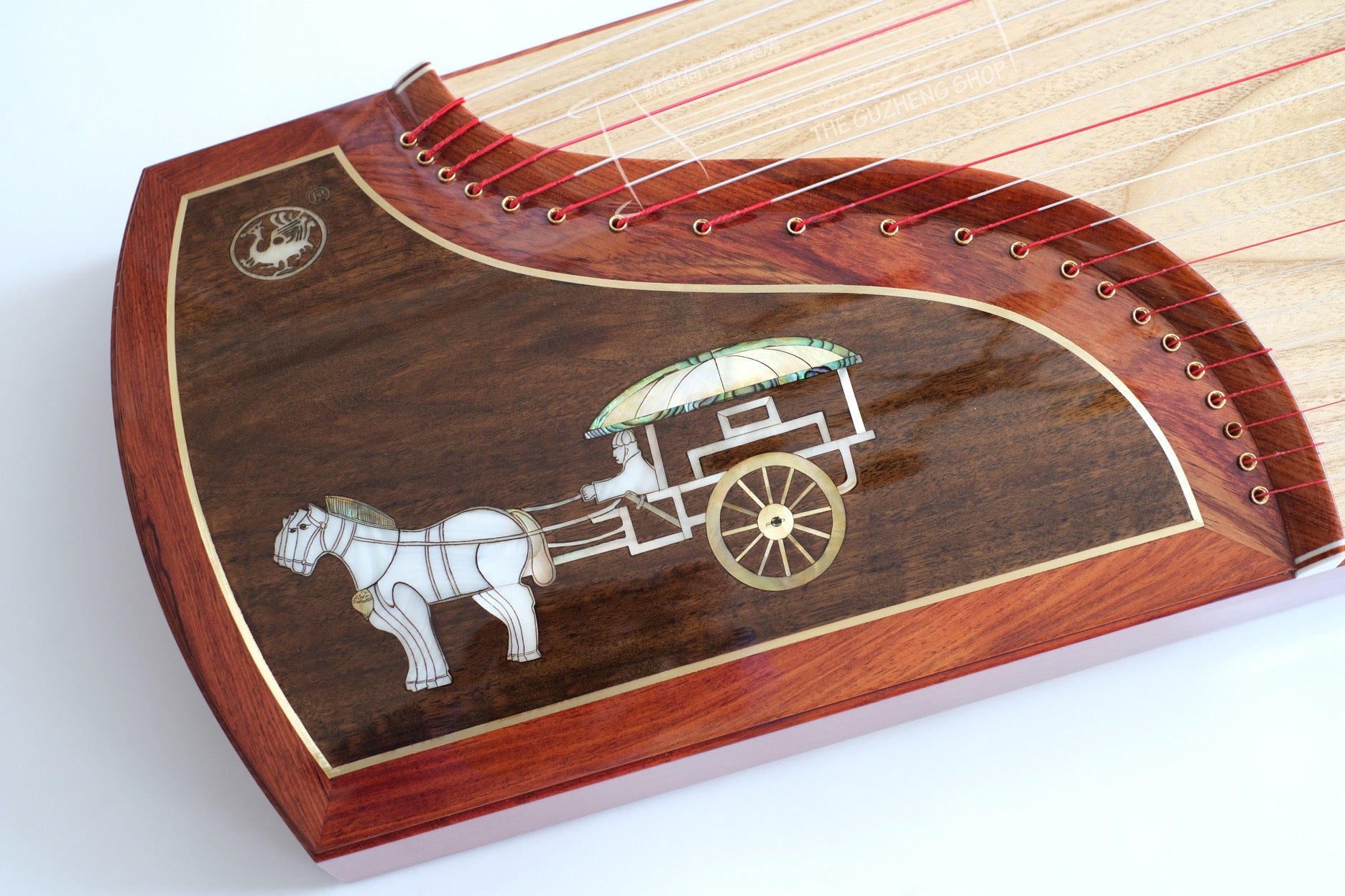 Ultra Luxury Guzheng - Zhuque Model 011A Collection Grade 朱雀牌011A型臻品收藏级古筝