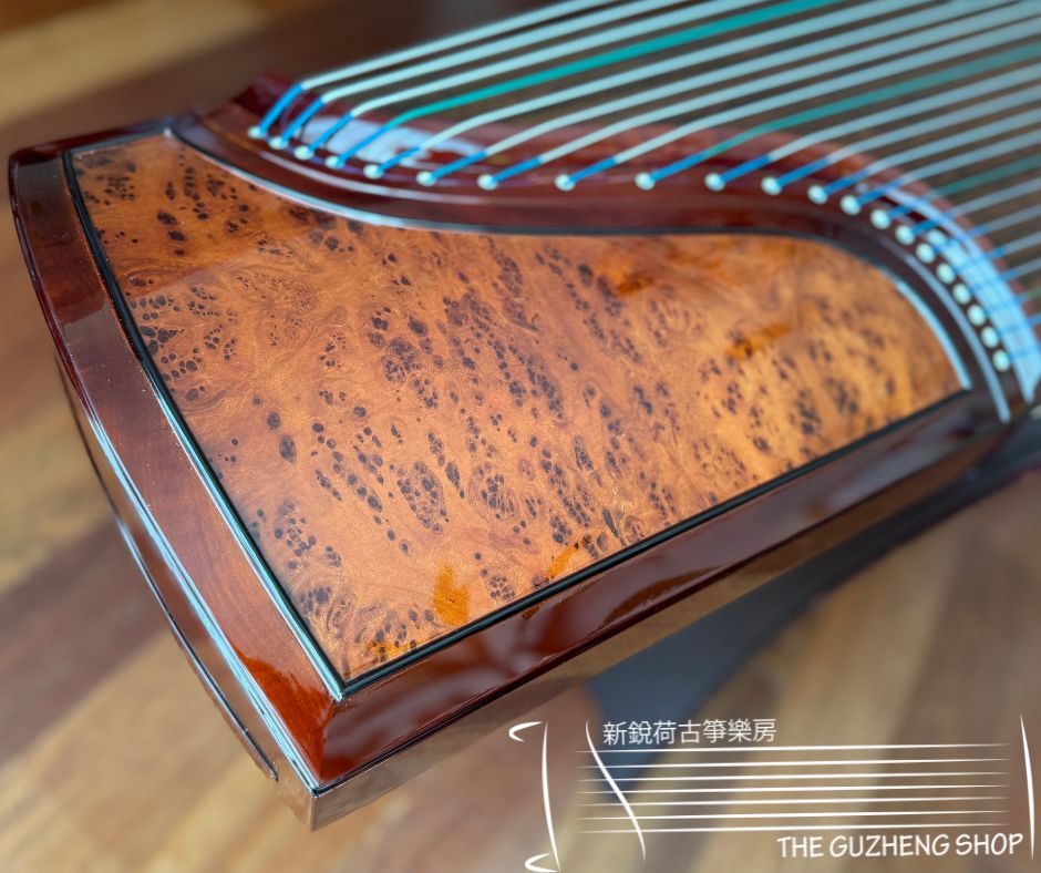 Concert Grade Golden Nanmu Guzheng Jin Yun Brand Model "Subtle Fragrance" 金丝楠木金韵古筝“暗香”
