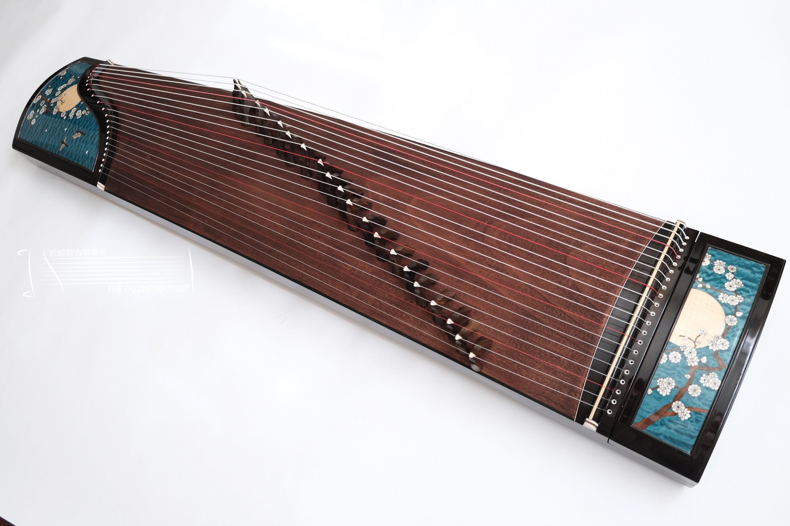 Flamed Maple Concert Grade Guzheng Zhuque "Rhyme of the Sea"  朱雀牌臻品古筝“海之韻”