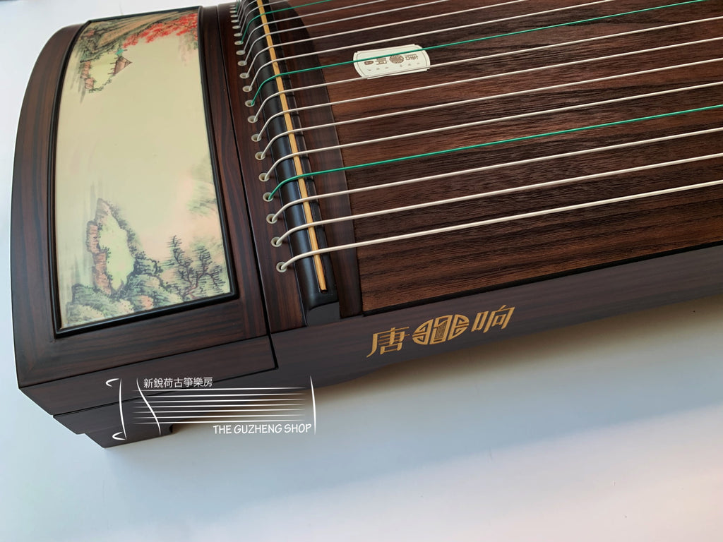 Excellent Guzheng For Beginners "Peaceful Pavilion" 唐响牌黑檀木高級古箏“靜亭”