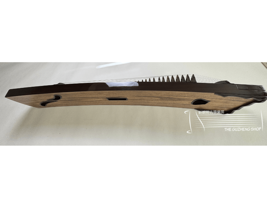 Black Sandalwood Guzheng Jin Yun Brand Model "Blue Sea and Blue Sky" 黑檀金韵古筝“碧海蓝天”
