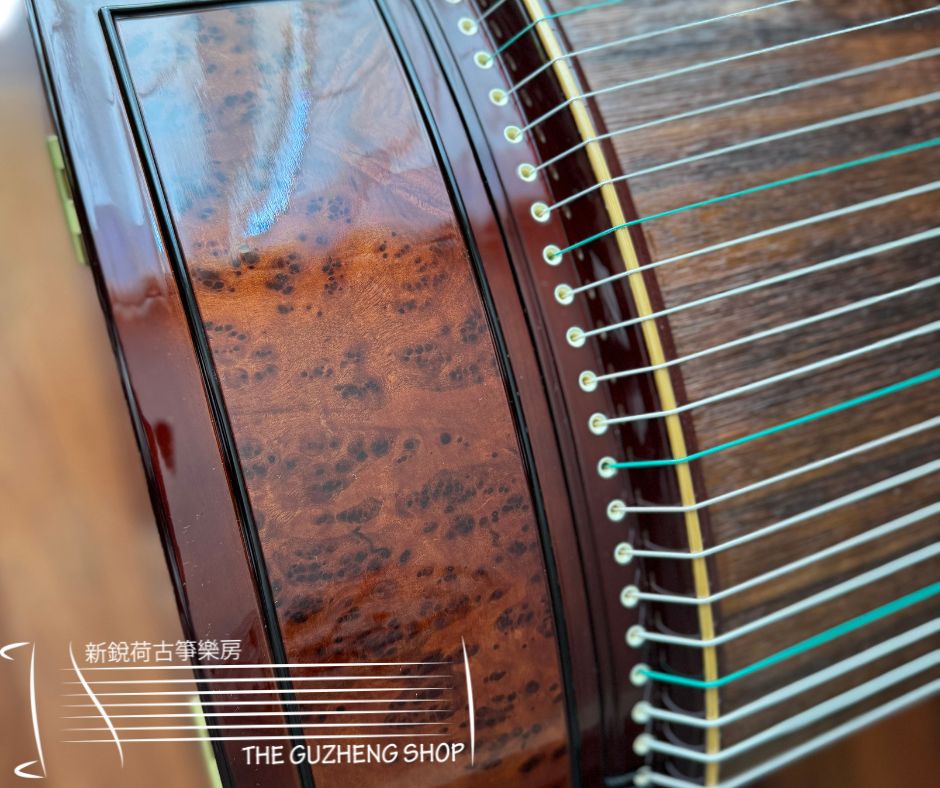 Concert Grade Golden Nanmu Guzheng Jin Yun Brand Model "Subtle Fragrance" 金丝楠木金韵古筝“暗香”