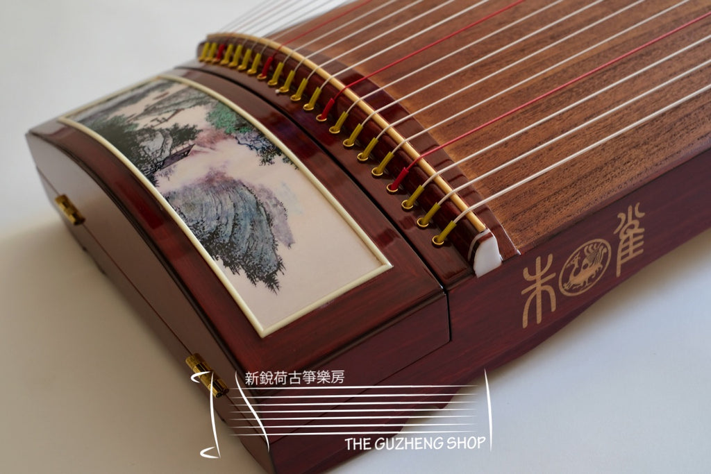 Zhuque (Scarlet Bird) "Mountain" Guzheng 朱雀牌古筝 "清風雅月"