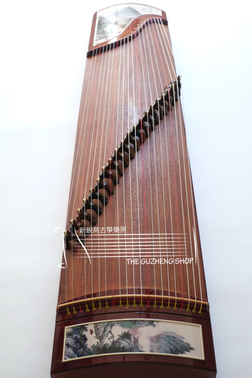 Zhuque (Scarlet Bird) "Mountain" Guzheng 朱雀牌古筝 "清風雅月"