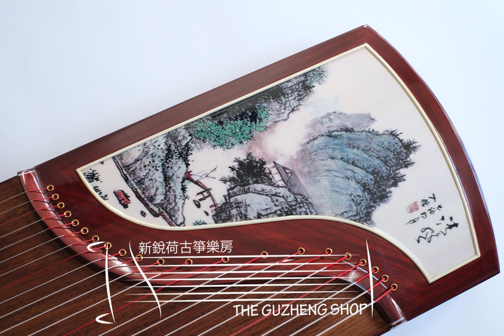 Zhuque (Scarlet Bird) "Mountain" Guzheng 朱雀牌古筝 "清風雅月"