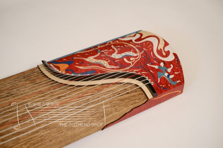 Ultra Premium Mujiuchen Guzheng "Fairy Hunting 01" 木九辰极品挖筝仙人狩猎01