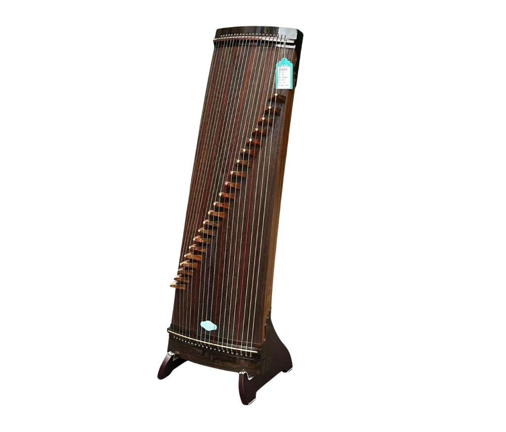 Hai Tang Guo Yue "Xi Luan" 43 inch Whole-Carved Travel-Size Guzheng 海棠國樂110cm整挖小旅行箏“栖峦”