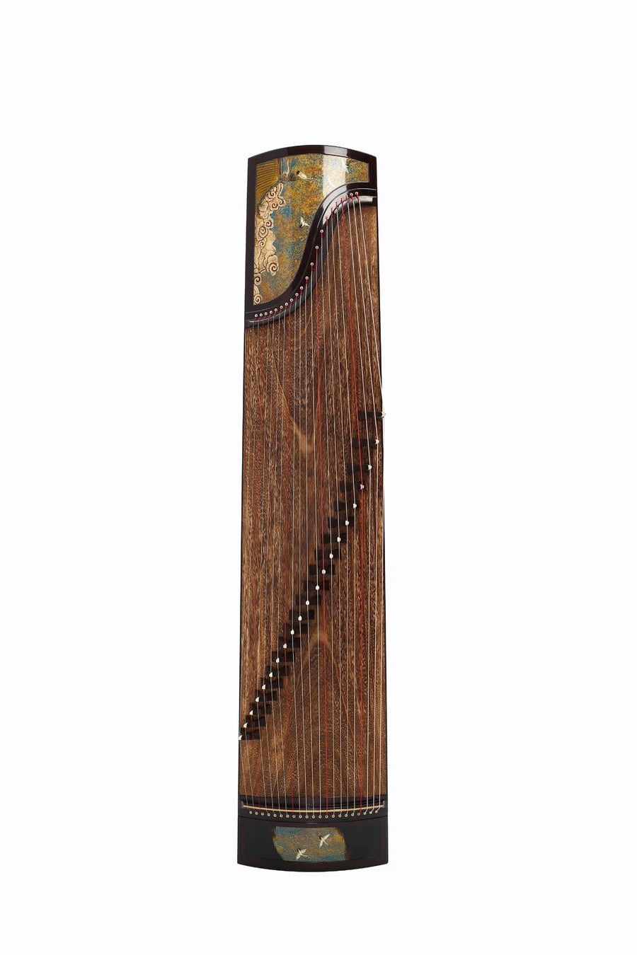 Concert Grade Rosewood Guzheng Jin Yun Brand Model "Cranes In Clouds" 金韵特级半挖古筝“云霞”