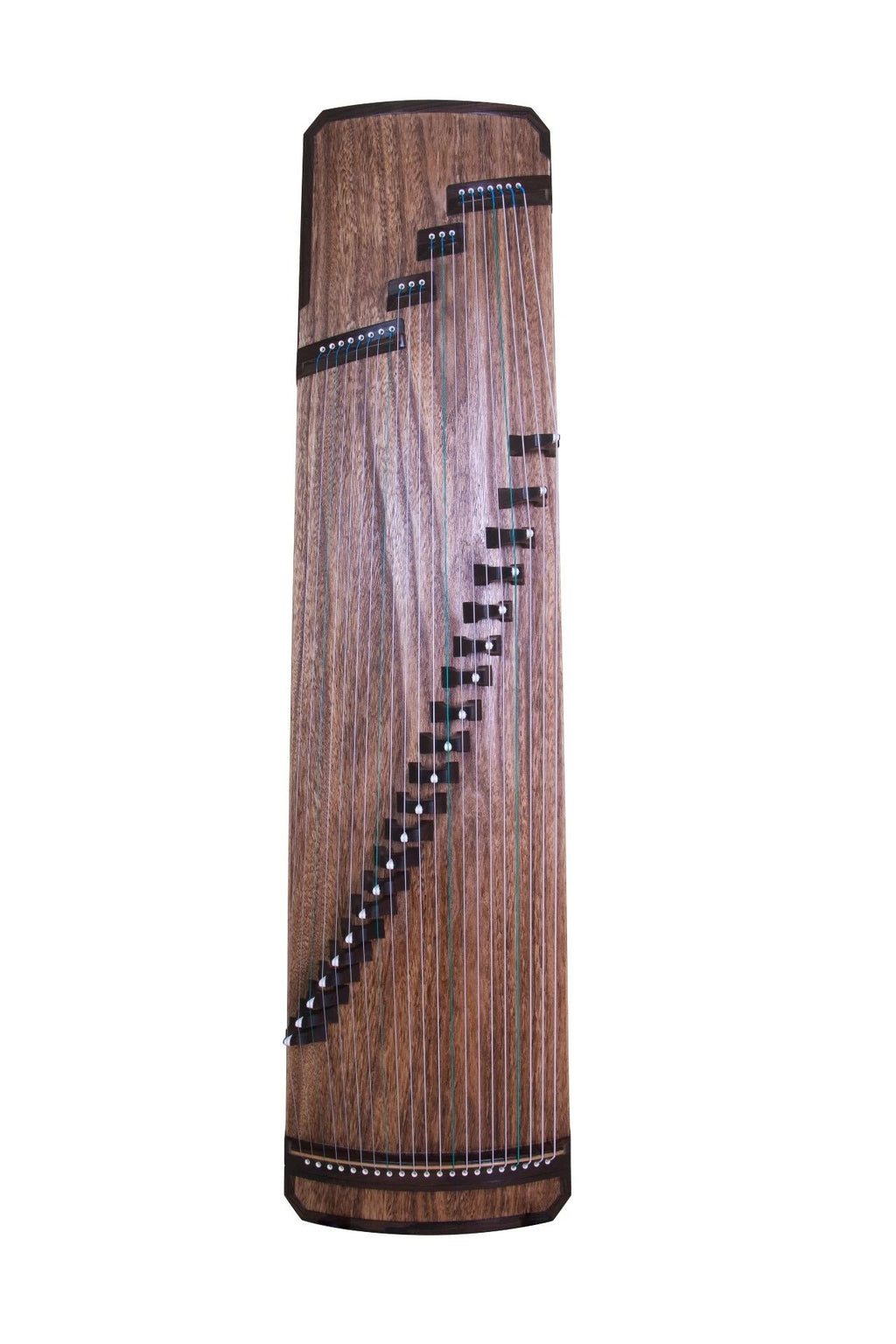 Jin Yun 130cm/51 inch Black Sandalwood Concert Grade Travel-Size Guzheng "Jin Xi" 金韵牌纯木130cm小古筝