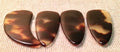Smooth and Medium-Thick Guzheng Finger Picks 單弧中等厚度古箏指甲