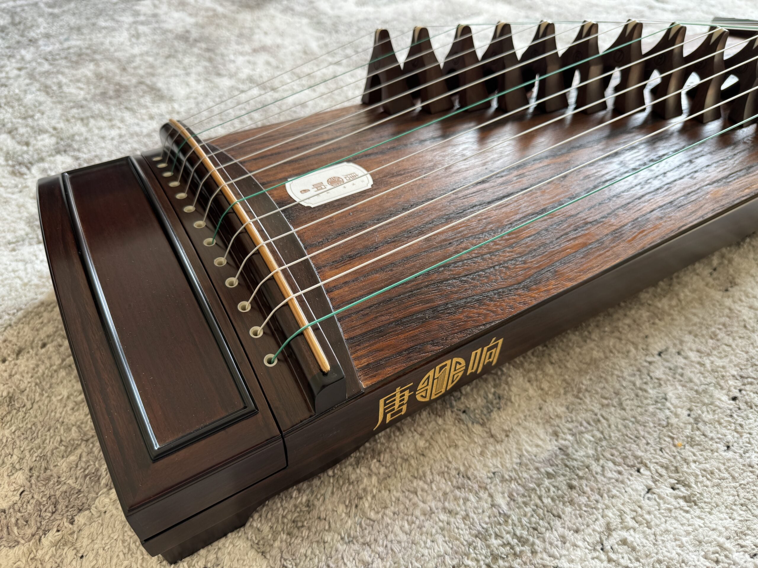 Tang-Xiang Mini Guzheng 88cm 13-String 唐小響迷你古箏– Teak Veneer
