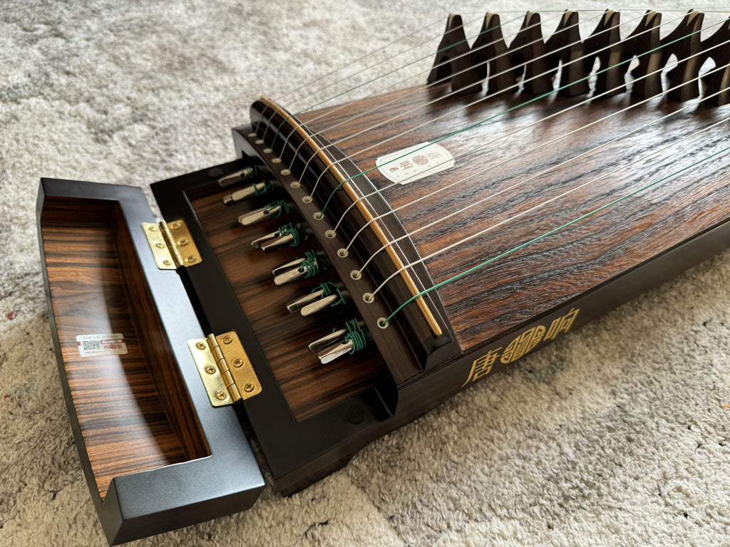 Tang-Xiang Mini Travel-Size Guzheng 13 Strings 88cm Long 唐响88厘米金丝柚木迷你古筝“唐小响”