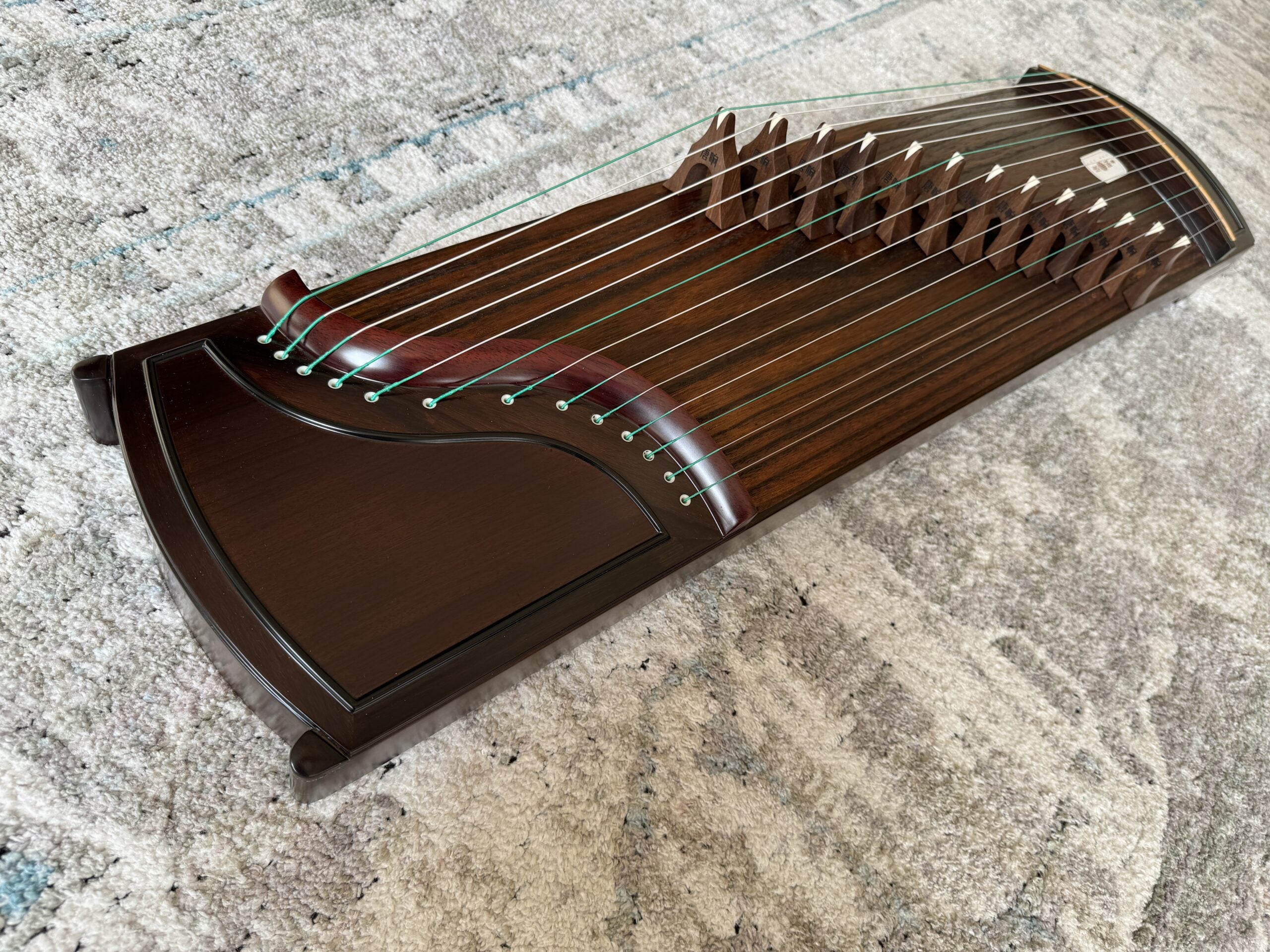 Tang-Xiang Mini Travel-Size Guzheng 13 Strings 88cm Long 唐响88厘米金丝柚木迷你古筝“唐小响”