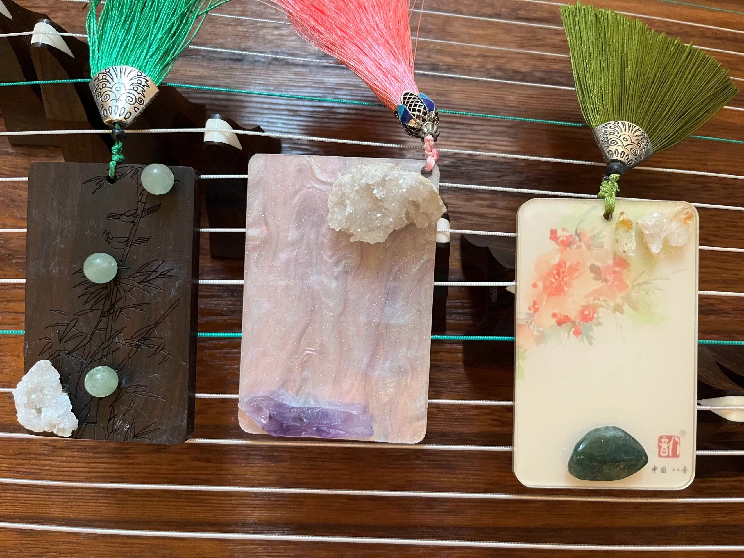 Pick Storage Boards W/ Crystals -  Assorted Styles And Colors