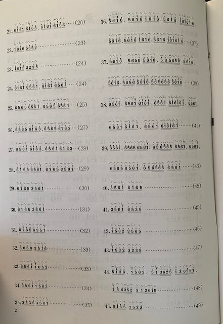 Essential Daily Guzheng Finger Training Exercises 每日必彈古箏指序練習