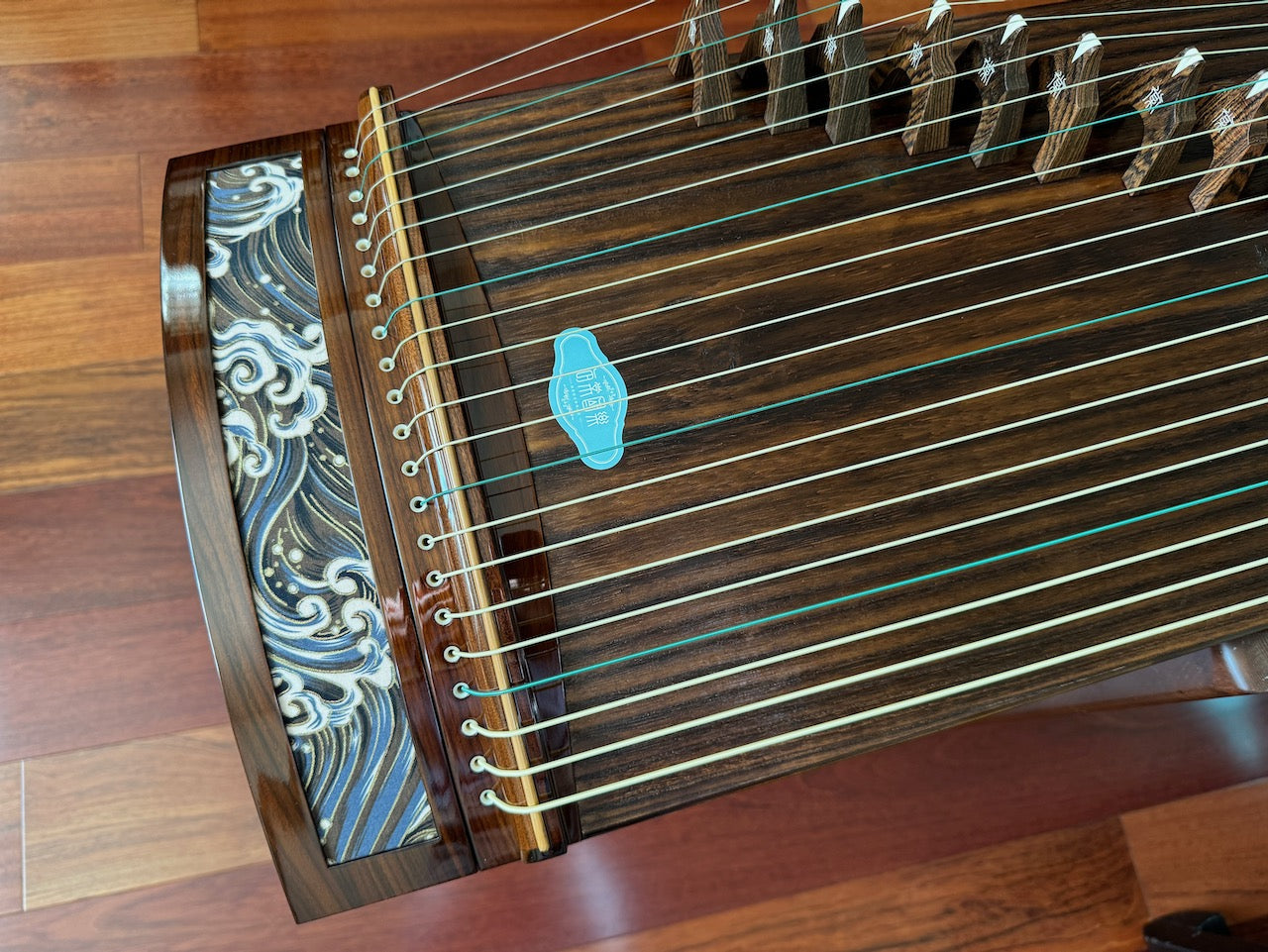 Travel Size Hai Tang Guo Yue “Guan Tao" 53' Guzheng 海棠國樂135cm旅行小古箏 ”观涛“