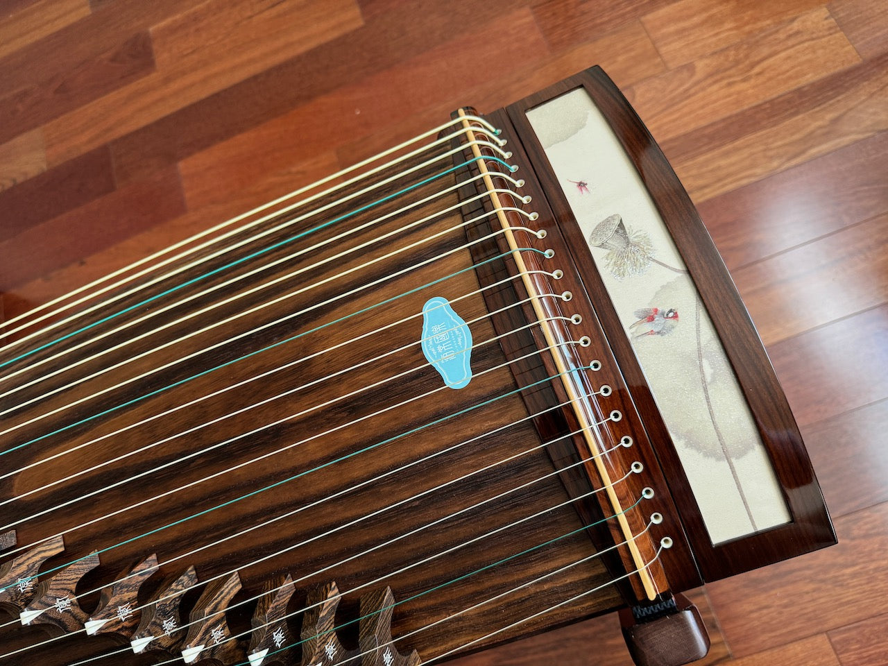 Hai Tang Guo Yue “Autumn Mood" 53" Guzheng 海棠國樂135cm旅行小古箏 ”小秋意浓“