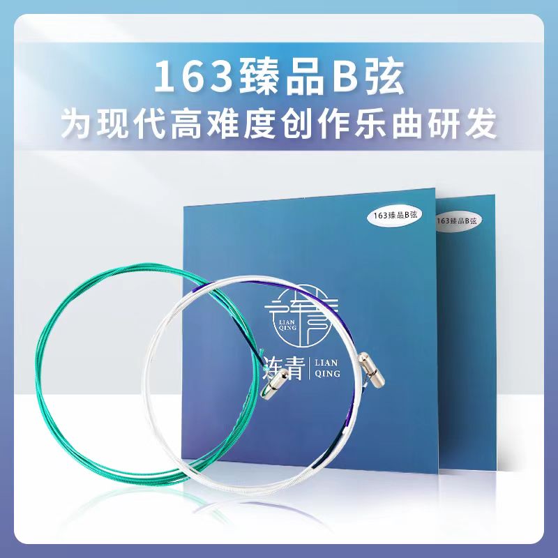 Concert Grade Guzheng Strings Full-Size 163cm Type B+ Lian Qing Brand (Full Set) 连青牌高级163古箏琴弦 (B型臻品琴弦工艺)整套