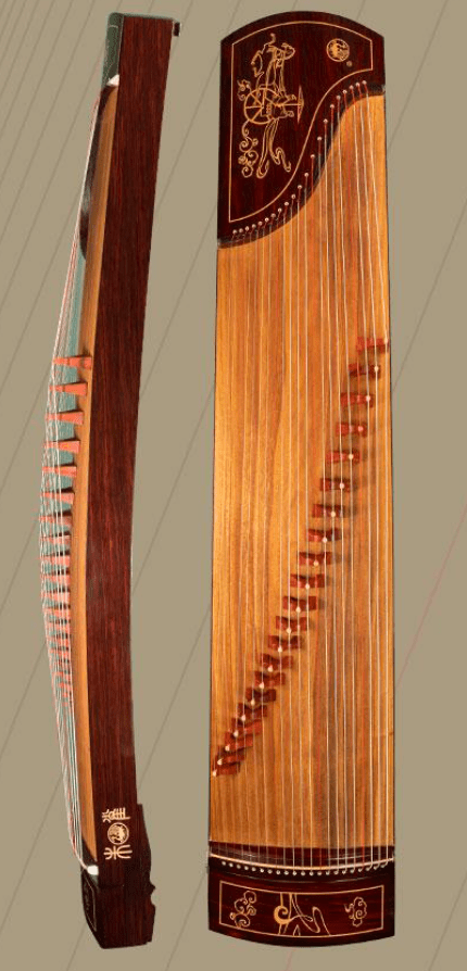 中国 古筝 Guzheng – Zhuque 420K | Concert-Grade 4-Year Paulownia Red