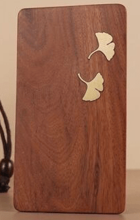 Wooden Guzheng Pick Storage Board - With Storage Bag