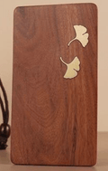 Wooden Guzheng Pick Storage Board - With Storage Bag