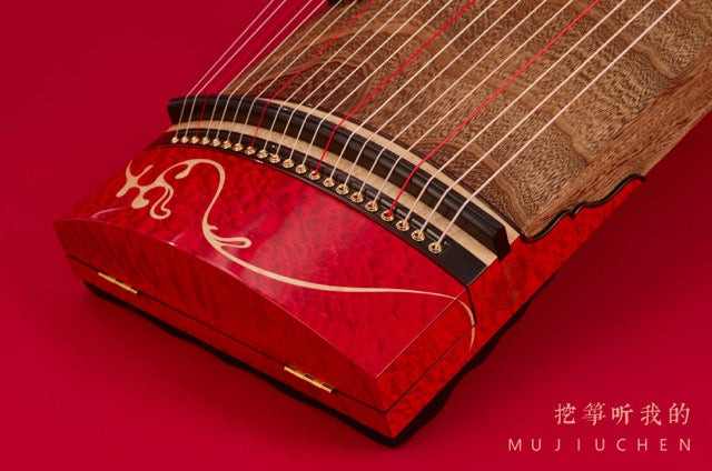 Ultra Premium Mujiuchen Guzheng "Fairy Hunting 01" 木九辰极品挖筝仙人狩猎01