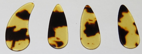 Simple and Thin Guzheng Finger Picks 普通薄型古箏指甲