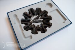 Concert Grade Black Sandalwood Guzheng Bridges (Whole Set) 高級黑檀木琴碼一套21支