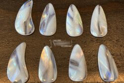 White Guzheng Picks- different sizes available